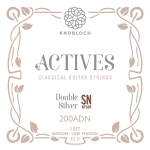 Knobloch 200ADN Actives Double Silver SN Nylon Gitaarsnaren - Lage Spanning