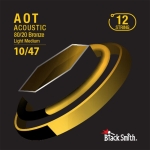 BlackSmith ABR12-1047 Nano-Carbon Coated Bronze Akoestische Gitaarsnaren 12-Snarig (10-47)