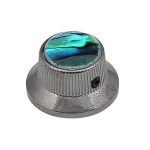 Boston KBN-262 Bell Knop met Abalone Inlay Black Nickel