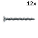 Boston TS-04-C Gitaarhals Montage Schroeven 4.5x45mm Chroom (12 Stuks)