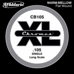 D'Addario CB105 Chromes Flatwound Losse Bassnaar .105