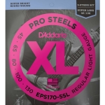 D'Addario EPS170-5SL XL ProSteels Bassnaren Super Long Scale 5-Snarig (45-130)