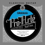 D'Addario HBH-3T Treble Set Pro-Arte Hybrid Carbon G/B - Hoge Spanning 