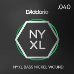 D'Addario NYXLB040 NYXL Nickel Wound Losse Bassnaar .040