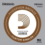 D'Addario PB064 Phosphor Bronze .064 Losse Snaar