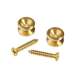 D'Addario PWEP302 Strappins / Strap Buttons - Messing