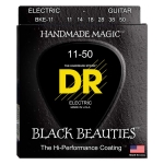 DR Strings BKE-11 Black Beauties Coated Gitaarsnaren (11-50) - Aanbieding