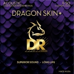 DR Strings DAP-11 Dragon Skin+ Akoestische Snaren (11-50) Phosphor Bronze, Coated