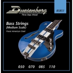 Duesenberg BSRS1 Stainless Steel Medium Scale Bassnaren (50-110)