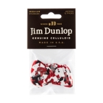 Dunlop 483P06MD Celluloid Confetti Plectrum Medium 12-Pack