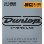 Dunlop DBSBN40120 Super Bright Bassnaren 5-Snarig Long Scale (40-120)