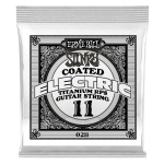 Ernie Ball 0211 Reinforced Plain Titanium .011 Gecoate Losse Snaar 6-Pack