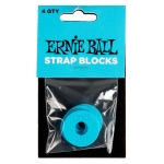 Ernie Ball 5619 Strap Blocks Blauw 4-Pack