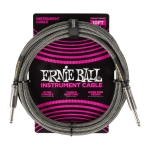 Ernie Ball 6429 Gevlochten Gitaarkabel Silver Fox 3 Meter