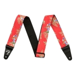Fender Hawaiian Gitaarband Red Floral 0990719009 - Op = op