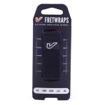GruvGear FW-1PK-MD Fretwraps Zwart Medium 1-Pack - Aanbieding