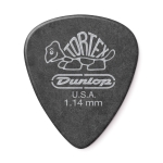 dunlop tortex pitch black 1.14mm plectrum