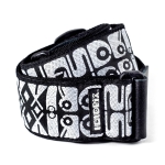 Dunlop JH05 Jimi Hendrix Logo Zwart/Wit Gitaarband - Op = op