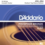 D'Addario EJ37 Akoestische Gitaarsnaren 12-Snarig (12-54)