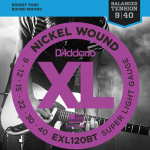 D'Addario EXL120BT Snaren voor Elektrische Gitaar (9-40) Balanced Tension