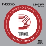 D'Addario LE032W Nickel Wound Losse Banjo / Mandoline Snaar .032