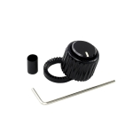 D'Addario PW-LNL-01B LokNob Standaard Knopvergrendelaar Large - Zwart - Aanbieding