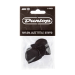 Dunlop 47PXLS Jazz III Stiffo XL Plectrum Zwart 6-Pack