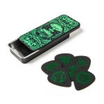 Dunlop ILDCT01 I Love Dust Pick Tin Tortex Pitch Black Groen - Op = op