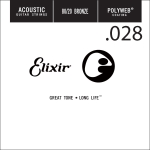 Elixir 13128 Polyweb Bronze Acoustic .028 Losse Snaar