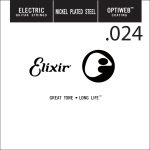 Elixir 16224 Optiweb Electric .024w Losse Snaar