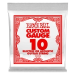 Ernie Ball 1010 Plain Steel .010 Losse Snaar 6-Pack