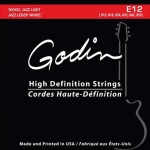 Godin E-12 Nickel Jazz Light Elektrische Gitaarsnaren (10-46)