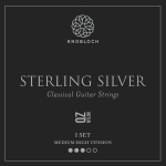 Knobloch 400SSQ Sterling Silver QZ Nylon Gitaarsnaren - Normaal / Hoge Spanning