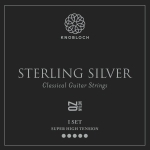 Knobloch 600SSQ Sterling Silver QZ Nylon Gitaarsnaren - Extra Hoge Spanning