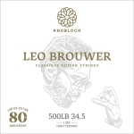 Knobloch 500LB 34.5 Leo Brouwer Klassieke Gitaarsnaren - Hoge Spanning kopen?