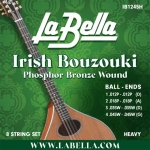 La Bella IB1245H Phosphor Bronze Irish Bouzouki Snaren (12-45) Heavy