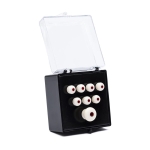 Martin 18APP0002 Authentic Series Brugpennen Wit met Shell Stip Incl. Eindpen