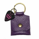 PickPouch Lederen Plectrumhoesje New York Paars - Aanbieding