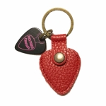 PickPouch Lederen Plectrumhoesje San Francisco Rood - Aanbieding