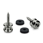 Schaller S-Locks Strap Button Set Ruthenium 18mm 24060600