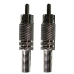 Yellow Cable RCA01 RCA Male Jack (Set van 2) - Aanbieding