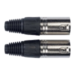 Yellow Cable XLR01 Male XLR Kabeldeel (Set van 2) - Aanbieding