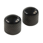 Yellow Parts EZ1223B Knoppenset 'Dome' - Zwart