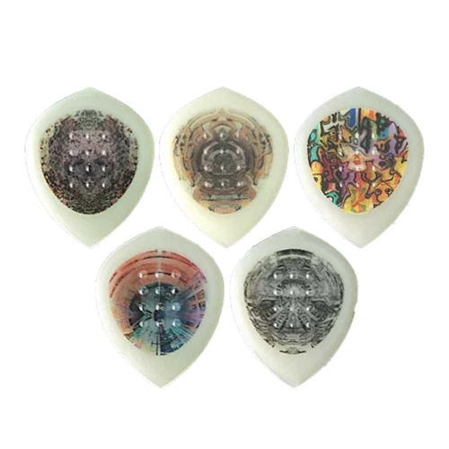 Acoustik Attak Mecha Radium I Limited Edition Plectrum 5-Pack