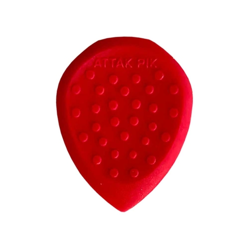 Acoustik Attak Stealth III Plectrum Crimson - Per Stuk