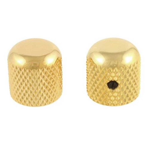 Allparts MK-0110-002 Dome Knob Knoppenset Verguld (Set van 2)