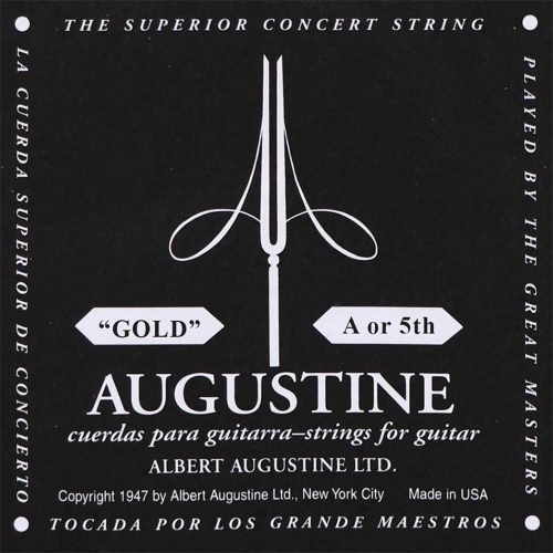 Augustine Gold Label Losse Brass-Plated A5-Snaar - Lage Spanning