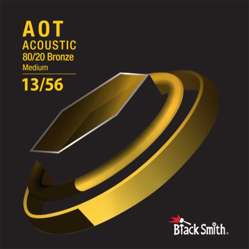 BlackSmith ABR-1356 Nano-Carbon Coated Bronze Akoestische Gitaarsnaren (13-56)