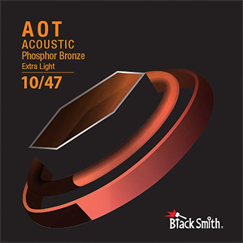 BlackSmith APB-1047 Nano-Carbon Coated Phosphor Bronze Akoestische Gitaarsnaren (10-47)