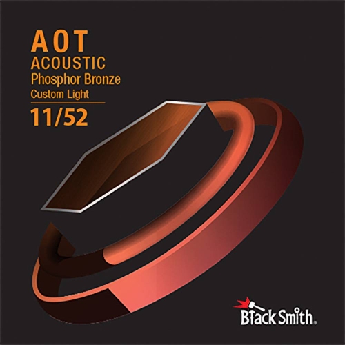 BlackSmith APB-1152 Nano-Carbon Coated Phosphor Bronze Akoestische Gitaarsnaren (11-52)